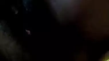 Chubby Desi wife records solo sex video in which she rubs hairy XXX twat