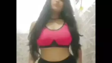 Instagram reels girl exposing nude huge boobs viral live