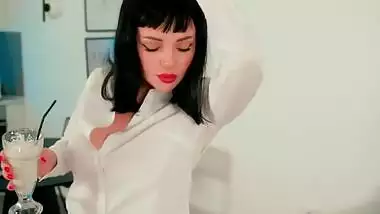 He licked the porn actress her beautiful pussy, for which he got great sex