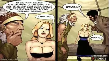 True Dick pt. 3 - Monster Cock Black Sheriff threesome with sassy Indian Whores - Wild West BBC Interracial Porn