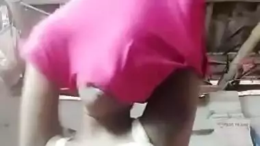 XXX video of Desi slut who takes clothes off item by item on camera