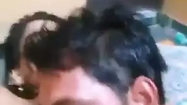 Village couple romantic foreplay