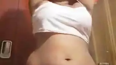 Chubby Bengali girl stripping fully naked