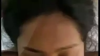 Big ass grinding girlfriend in hardcore sex with cum drink