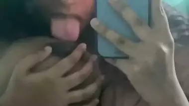 Beautiful girl licking boob selfie viral xxx videos