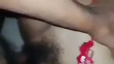 Pervert fucks his stepsister’s hairy pussy in desi MMS