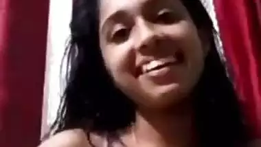 Firm boobs mallu GF removing bra and topless video call