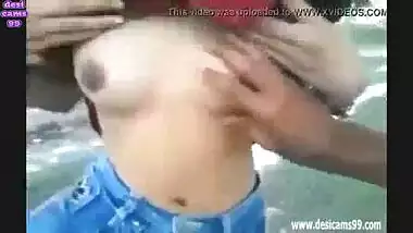 Cute Nepali School Girl Boobs Squezzed And Sucked By BF In Sarlahi Kanda Amateur Cam Hot