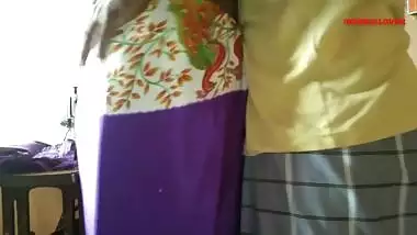 Sexy Desi tailor interrupts work and has XXX quickie with client