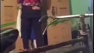 Desi MMS sex - teacher fuck coed In the warehouse for good grades