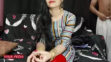 indian desi Priya fucked by her friend's father and desi blowjob before christmas party | YOUR PRIYA