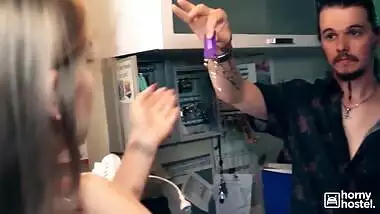 Horny Backpacker Tiffany Tatum Fucks Stranger In Hostel Recorded On Spy Cam