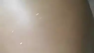 Desi MILF hides in the shower to perform sex show of XXX hooters