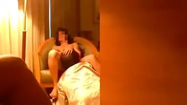 Indian Amateur Beauty in Red lingeri pussy eaten and rides my dick hard and fast on era