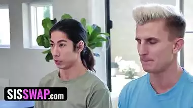 Sis Swap - Naughty Bestfriends Both Had Lusty Feeling On Each Others Stepbros Swapped To Fuck Them