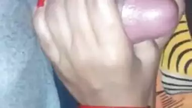 Husband enjoys XXX blowjob and fucks his Desi wife in MMS porn clip