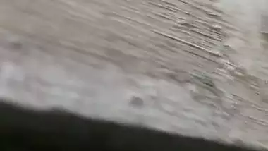 Naked mom bathing caught by horny son for masturbation