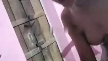 Lonely village girl gives a desi blowjob to her brother