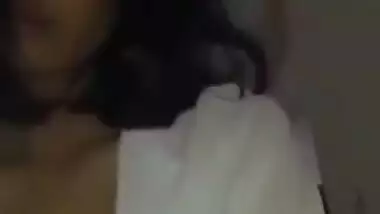 Sexy college girl riding her boyfriend mms