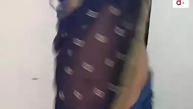 Desi Saari Mein Dance Krte Krte Teacher Ne Chod Dala With Angel Hott