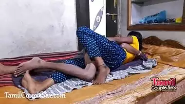 18 Year Old Indian Tamil Couple Fucking With Horny Skinny Sex Guru Giving Love To GF - Full Hindi