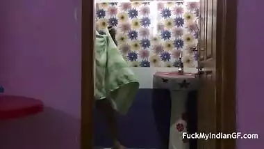 Indian Wife After Shower Drying Asking Her Man To Have Sex After After Periods