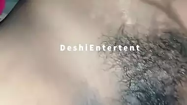 Horny Indian Village Wife Trying To Take Monster Cock Into Her Wet Hairy Tight Pussy