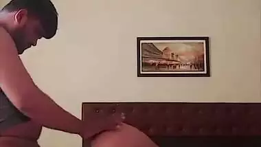 Amateur girl gets fuck by her lover in doggy style