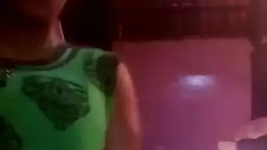 Desi Cute Girl Self Record Her Boobs Show for Her BF