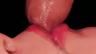 Mindblowing Indian blowjob and cum swallowing