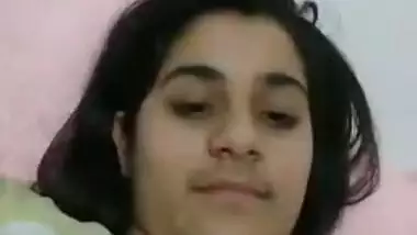 There's busty Desi love on the other side of screen flashing XXX boobs