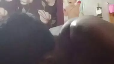 Village couple erotic home sex with pussy licking