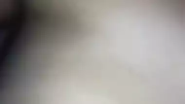 Desi XXX wife shows off naked body and fools around lying on her back