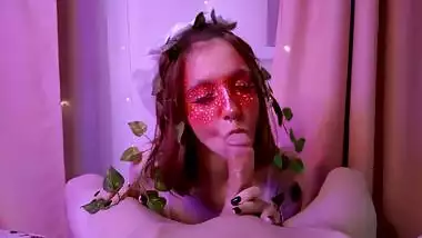 Fucked young wood nymph just to be closer to the nature POV 4K