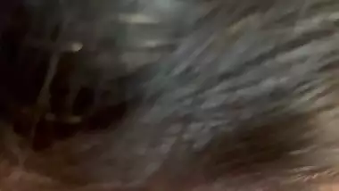 Dog tattoo in hand MILF naked dick sucking