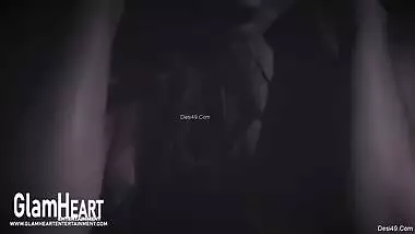 Amateur Desi teen comes to a porn studio to perform XXX show in the dark